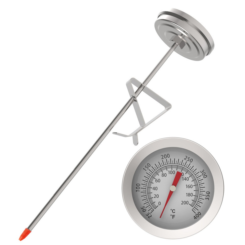 Baking Termometer KT Thermo B4AK2269 0-200°C/32-400°F Dual-Scale Sugar Thermometer ...